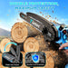 Tietoc Mini Chainsaw, 6 Inch Chain Saw Cordless, 880W Powerful Electric Handheld Chainsaw with Automatic Oiler, with 2 Batteries and 2 Chains, Tree Trimmer Gardening Tools Gift for Men, Father, Dad TIETOC