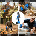Mini Chainsaw, 4 inch Mini Chainsaw Cordless, Small Hand held Electric Power Chain Saw 1 Battery Powered Operated, Household and Garden for Tree Trimming Wood Cutting, Gifts for Father Husband Men AOKIALLC
