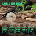 Mini Chainsaw 8inch, Chainsaw Cordless w Automatic Oiler, Handheld Electric Power Chain Saw w Security Lock, Brushless Motor,Chainsaws for Wood/Trees Trimming (Green - 2 batteries, 8 INCH) Yourfpv.net