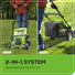 48V (24V x 2) 17" Lawn Mower 4-pc Combo Kit: (2) 4.0 Ah Batteries and (2) 2.0 Ah Batteries and 2A Dual-Port Charger greenworkstools