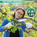 Mini Chainsaw Cordless Battery Powered, 6 Inch Small Electric Chainsaw Brushless, Handheld Pruning Chain Saw for Wood Tree Branches, 4 Chains, 2x 2500 mAh Battery, Garden Tools Christmas Gifts for Dad DEJUNPIOOL
