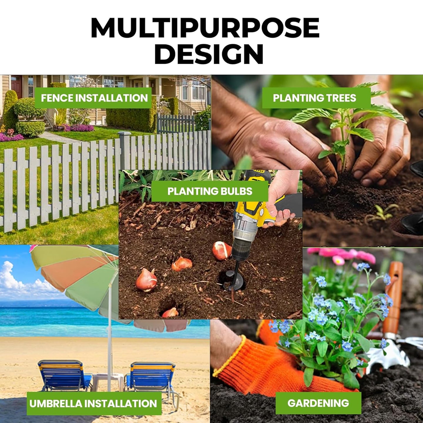 Eazy Garden® - Planting Auger Eazy Garden