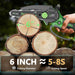 Mini Chainsaw Cordless 6 Inch, Electric Chainsaw Battery Powered with Auto Oiler, Security Lock for Wood Cutting, Tree Trimming, Garden & Household Use(1 Batterie) Yourfpv.net