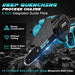 Mini Chainsaw Cordless 6 Inch, Brushless Motor Electric Saw - 2x2Ah Batteries, 2025 Upgraded, Safety Lock, Portable Handheld for Tree Trimming, Wood Cutting, Camping/DIY, Gift for Dad Husband Yourfpv.net