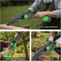 Mini Chainsaw Cordless, 8 Inch & 6 Inch Portable Electric Chain Saw with 2 Battery 8 Chains, Auto Oiler, Battery Powered Small Handheld Saw for Wood Cutting, Tree Trimming, Garden(Green) Yourfpv.net