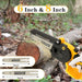 Mini Chainsaw for Dewalt 20V MAX Battery, Brushless 8 Inch & 6 Inch Handheld Pruning Chainsaws with Security Lock, Cordless Portable Chain saw for Tree Branches/Wood Cutting(Tool Only) Prime Home Tools