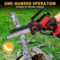 Mini Cordless Chainsaw for Milwaukee M18 Battery,6 Inch & 8 Inch Electric Battery Powered Brushless Chainsaw,400W Auto Oiler Hand Saw for Wood Cutting Tree Trimming(Only Tool) Yourfpv.net