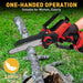 Mini Cordless Chainsaw for Milwaukee M18 Battery,6 Inch & 8 Inch Electric Battery Powered Brushless Chainsaw,400W Auto Oiler Hand Saw for Wood Cutting Tree Trimming(Only Tool) Yourfpv.net