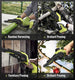 Mini Chainsaw Crodless, 6-Inch Small Chainsaw Electric Chain Saws with 2 Batteries Powered, Super Handheld Protable Saws For Tree Cutting, Tree Branches, Courtyard and Garden Tool WEMARS
