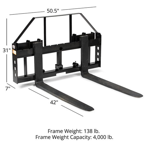 Heavy Duty Pallet Fork Frame Attachment 2simpleagency