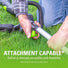 40V 550 CFM Cordless Battery Leaf Blower and 16" Attachment Capable String Trimmer Combo Kit, 4Ah Battery and Charger greenworkstools