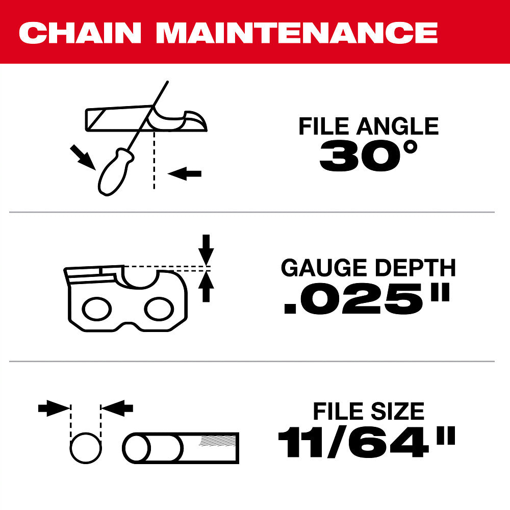 Milwaukee 14" Chainsaw Chain 49-16-2749 Milwaukee Tool