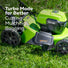 OPEN BOX 48V (24V x 2) 21" Cordless Battery Self-Propelled Mower 3PC Combo Kit: (2) 5.0Ah Batteries,(1) 2.0 Ah Battery,(1) Dual-Port Rapid Charger and (1) Charger greenworkstools