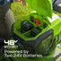 48V (24V x 2) 20" Cordless Battery Push Mower 3PC Combo Kit: (2) 4.0 Ah USB Batteries,(1) 2.0 Ah Battery,(1) Dual-Port Rapid Charger and (1) Charger greenworkstools