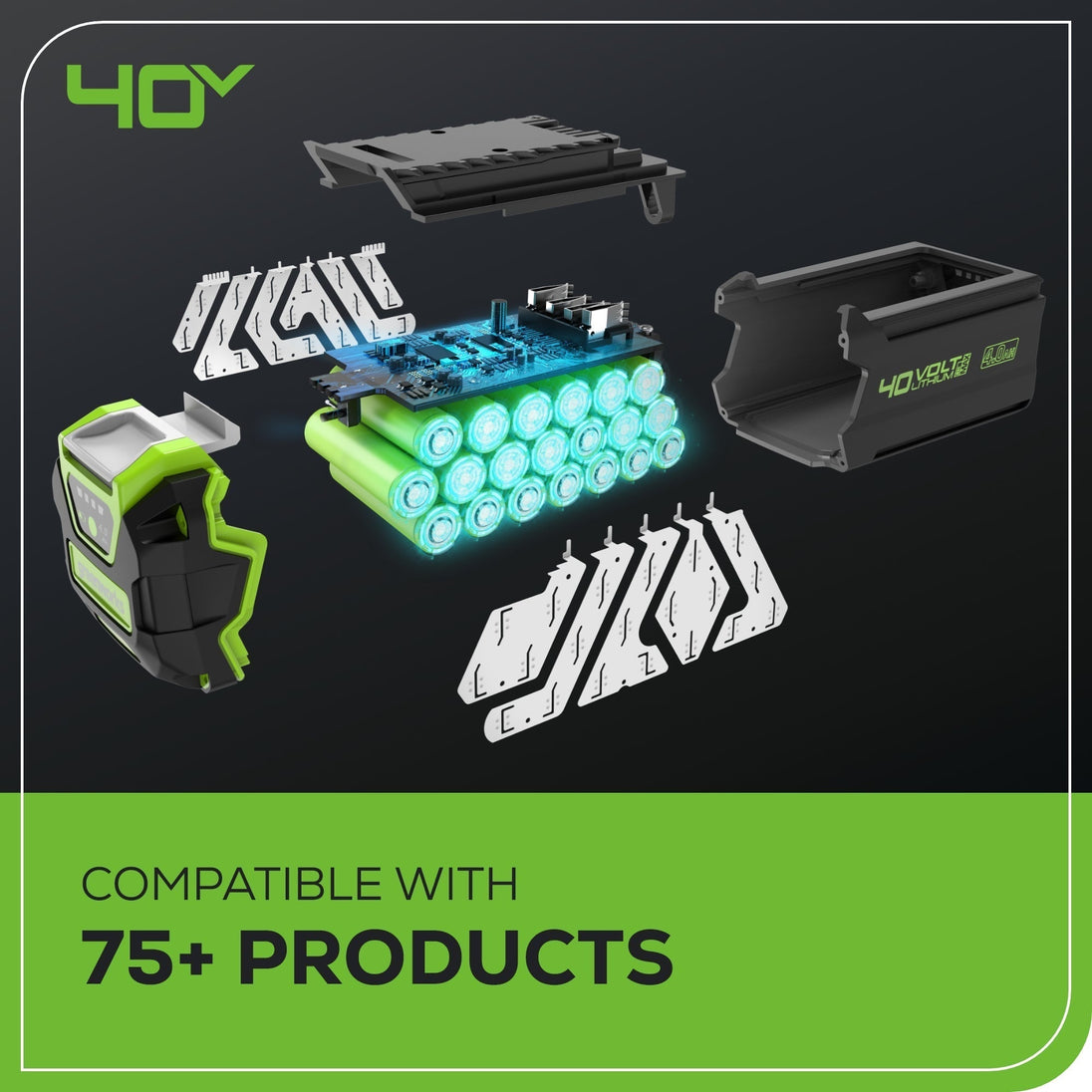 40V 21" Cordless Battery Self-Propelled Mower 3pc Combo Kit: 5.0 Ah Battery and Charger greenworkstools