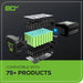80V 21" Cordless Battery 3-in-1 Push Mower 3pc Combo Kit: (2) 2.0 Ah Batteries and Rapid Charger greenworkstools