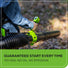 80V 800CFM Cordless Battery Dual-Port Backpack Blower: (2) 5Ah Battery and Dual-Port Rapid Charger Greenworks
