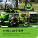 40V 21" Cordless Battery Self-Propelled Mower 3pc Combo Kit: 5.0 Ah Battery and Charger greenworkstools