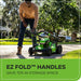 40V 21" Cordless Battery Self-Propelled Mower 3pc Combo Kit: 5.0 Ah Battery and Charger greenworkstools