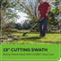 80V 21" Cordless Battery 3-in-1 Push Mower 3pc Combo Kit: (2) 2.0 Ah Batteries and Rapid Charger greenworkstools