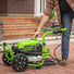 3000 PSI Pressure Washer, 15" Surface Cleaner and Extension Combo Kit greenworkstools