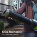 OPEN BOX 80V 750CFM Cordless Battery Leaf Blower: 2.5 Ah Battery and Charger Greenworks