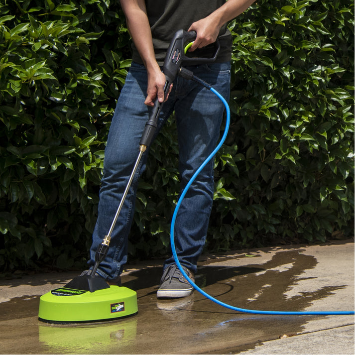 2300 PSI Pressure Washer, 12" Surface Cleaner Combo Kit greenworkstools