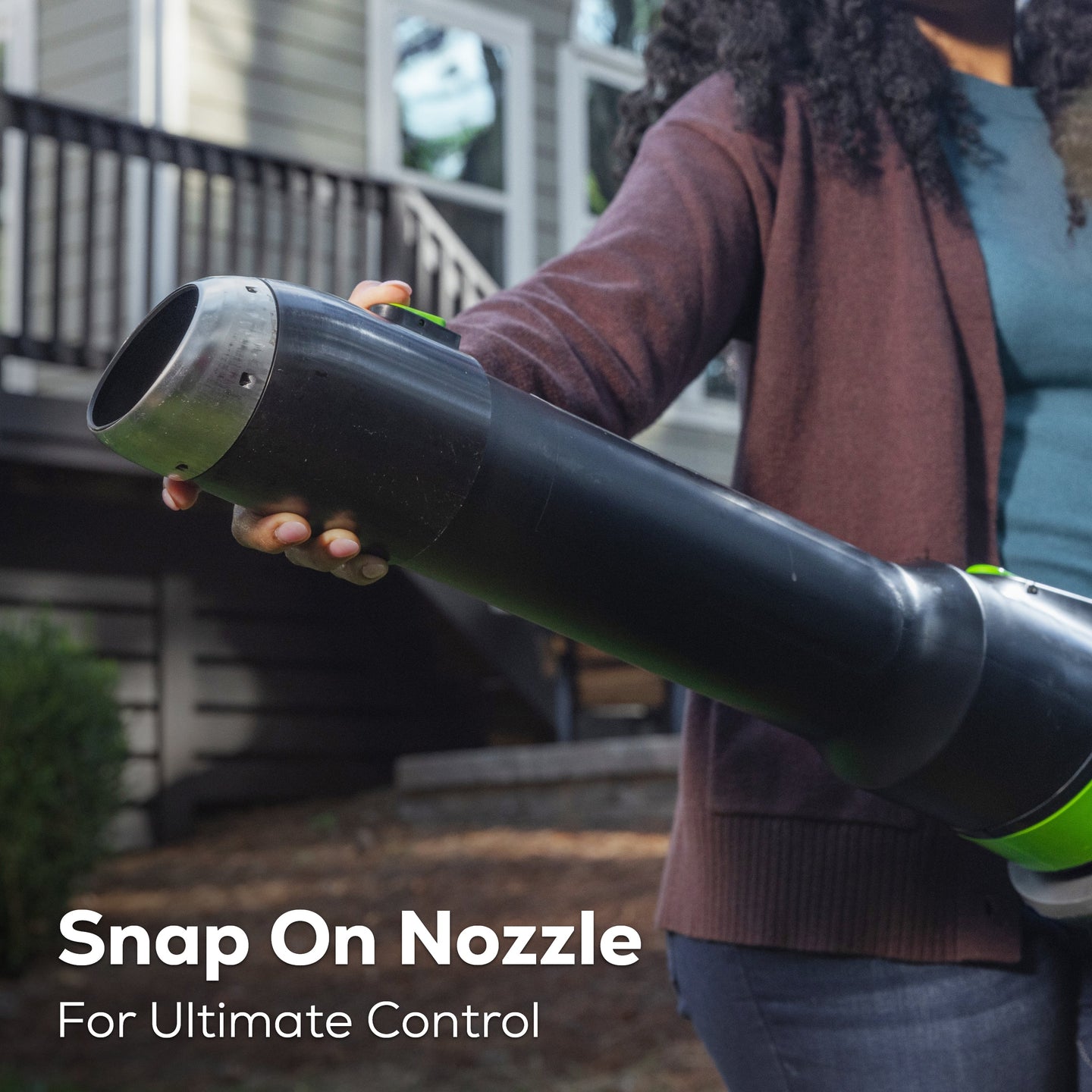 80V 750CFM Cordless Battery Leaf Blower: 2.5 Ah Battery and Charger Greenworks