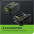 60V 18" Cordless Battery 2.0 kW Chainsaw and 10" Pole Saw Combo Kit: 4.0 Ah Battery and Charger greenworkstools