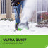 40V 12" Cordless Brushless Snow Shovel with Light (Tool Only) greenworkstools