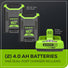 60V 25" Self-Propelled Lawn Mower 4-pc Combo Kit: (2) 4.0 Ah Batteries and Dual-Port Charger greenworkstools