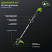 80V 21" Cordless Battery Brushless Self-Propelled Mower 3pc Combo Kit: 4.0 Ah Battery and 4A Charger greenworkstools