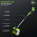 40V 12" Cordless Battery Snow Shovel: 4.0 Ah Battery and Charger greenworkstools