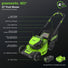80V 21" Cordless Battery 4-in-1 Push Mower and 730CFM Leaf Blower Combo Kit, (1) 4.0 Ah Battery and (1) Rapid Charger greenworkstools