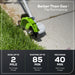80V 16" Cordless Battery String Trimmer and 8" Edger Combo Kit: 2.0 Ah Battery and Charger greenworkstools