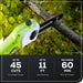40V Cordless 8" Pole Saw with Hedge Trimmer Attachment Combo Kit (Tool Only) greenworkstools