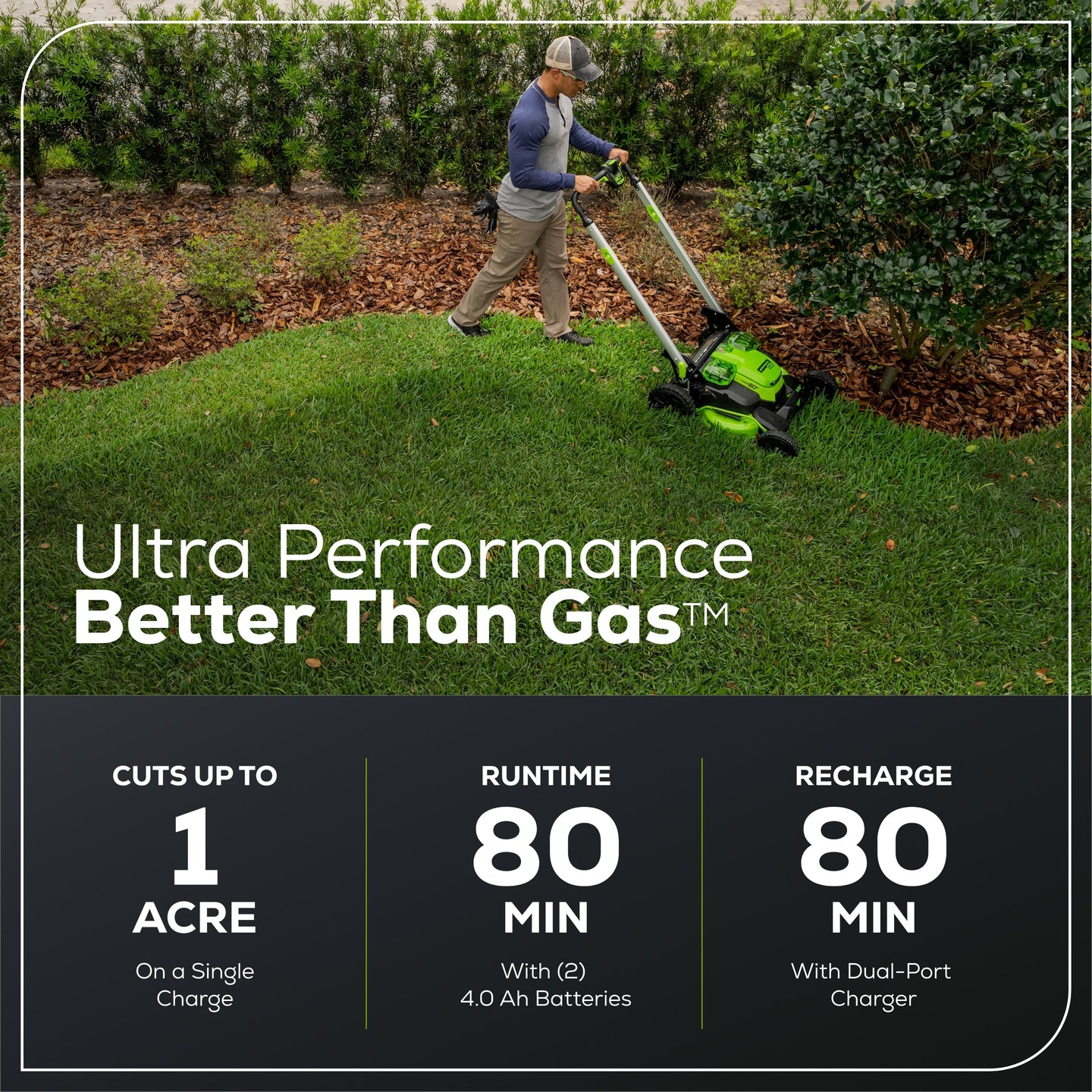 60V 25" SP Mower 3PC Combo Kit, 16" String Trimmer and 610CFM Blower greenworkstools
