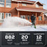40V 20" Cordless Battery Single-Stage Snow Blower (Tool Only) greenworkstools
