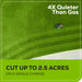 60V 42" Cordless Battery CrossoverZ Zero Turn Lawn Mower + Bagger, (6) 8.0 Ah Batteries and (3) Dual-Port Turbo Chargers greenworkstools