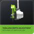80V 16" Cordless Battery String Trimmer and 8" Edger Combo Kit: 2.0 Ah Battery and Charger greenworkstools