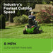 60V 42" Cordless Battery CrossoverZ Zero Turn Riding Lawn Mower 3-Tool Combo Kit, (6) 8Ah Batteries, One(1) 2.5 Ah Battery and (4) Chargers greenworkstools