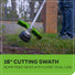 60V 16" Cordless Battery String Trimmer (Attachment Capable) and 16" Hedge Trimmer Attachment Combo Kit: 4.0 Ah Battery and Charger greenworkstools