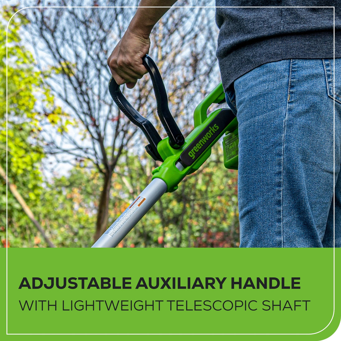 40V 13" Gen 2 String Trimmer and 350 CFM Cordless Battery Leaf Blower Combo Kit, (3).065" Spools,(1)2.0 Ah Battery and Charger greenworkstools