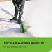 40V 12" Cordless Brushless Snow Shovel (Tool Only) greenworkstools