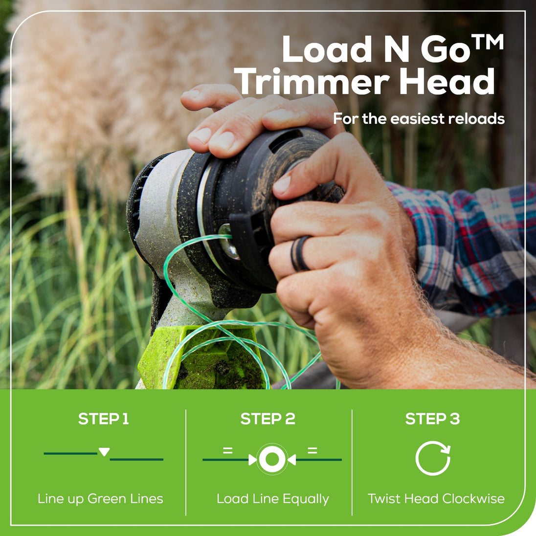 60V 13" Cordless Battery String Trimmer & 540 CFM Leaf Blower Combo Kit w/ 4.0Ah Battery & Charger greenworkstools