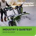 80V 24" Cordless Battery Two-Stage Snow Blower: (2) 5.0 Ah Batteries and Dual-Port Rapid Charger greenworkstools