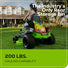 60V 42" Cordless Battery CrossoverT Riding Lawn Mower + Bagger, (6) 8.0 Ah Batteries and (3) Dual-Port Turbo Chargers greenworkstools