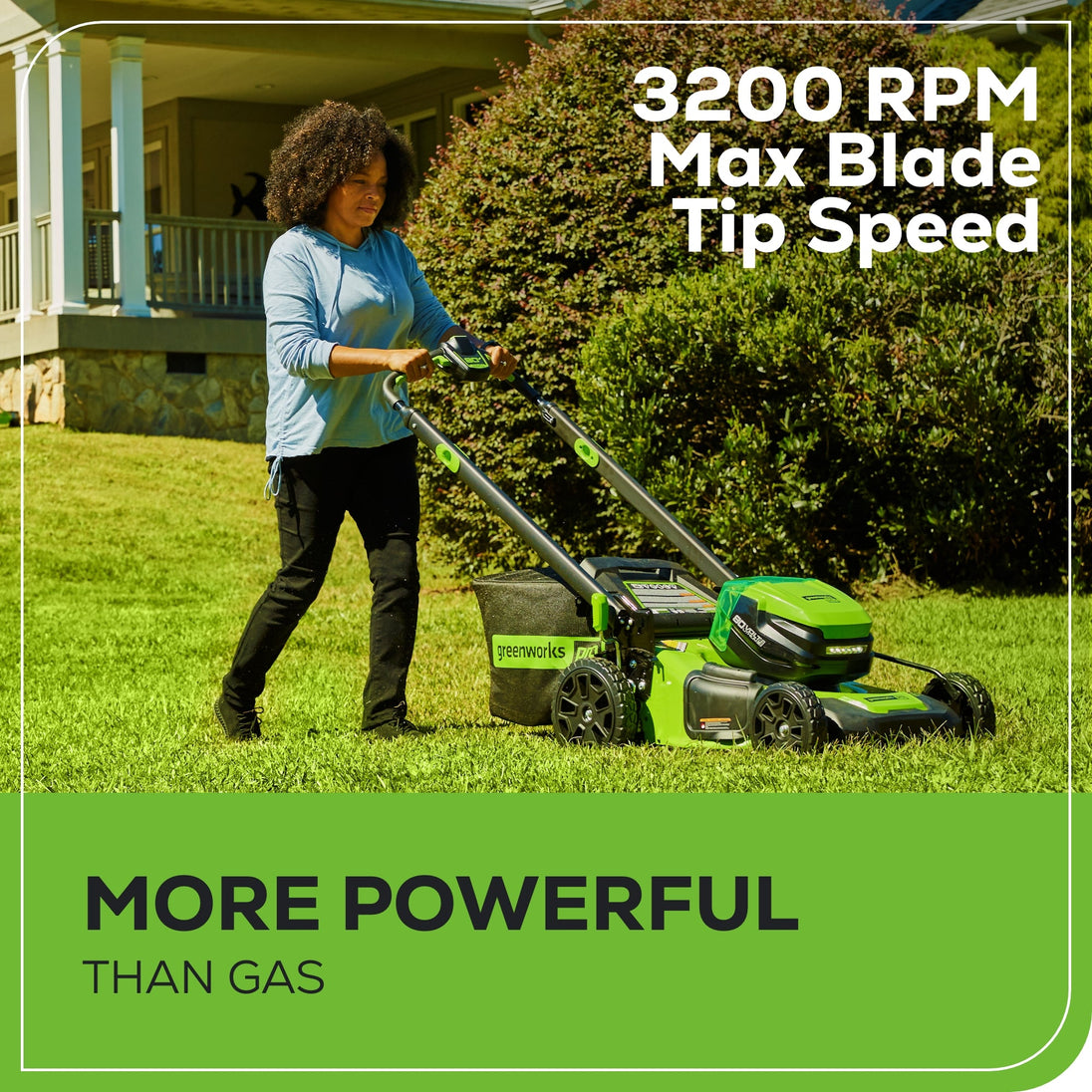 80V 21" Cordless Battery 4-in-1 Push Mower and 16" String Trimmer Combo Kit, (1) 4.0 Ah Battery and (1) Rapid Charger greenworkstools