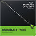 80V 20" Cordless Battery Pole Hedge and 10" Pole Saw Combo Kit: 2.0 Ah Battery and Rapid Charger greenworkstools