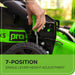 80V 21" Cordless Battery 4-in-1 Push Mower and 730CFM Leaf Blower Combo Kit, (1) 4.0 Ah Battery and (1) Rapid Charger greenworkstools